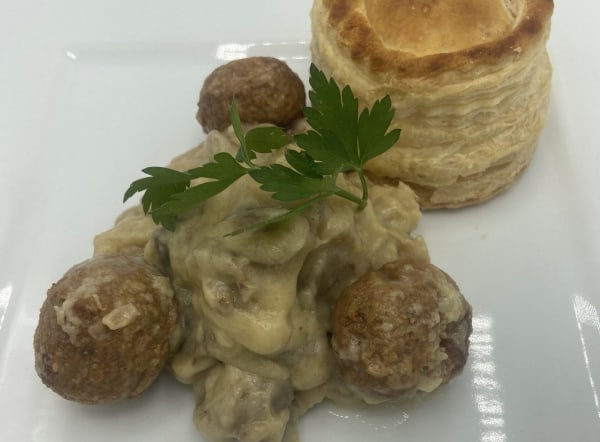 vegetarische vol au vant